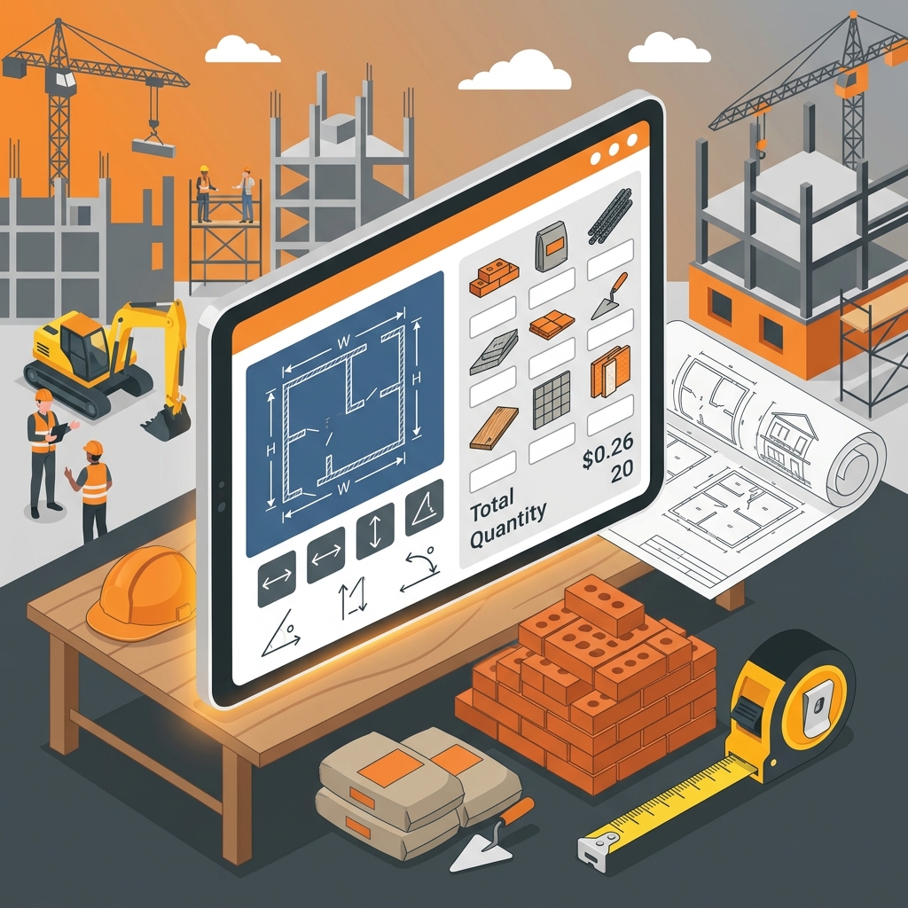 Calculadora de Materiais de Construção